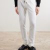 Straight-Leg Cotton-Blend Trousers - FR Straight-Leg Cotton-Blend Trousers - FR