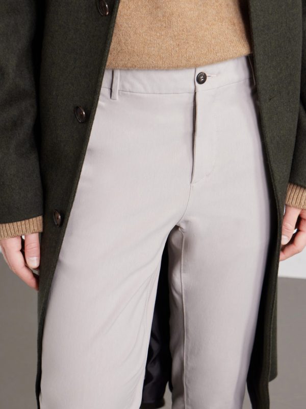 Straight-Leg Cotton-Blend Twill Chino - CU