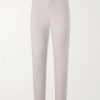 Straight-Leg Cotton-Blend Twill Chino