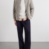 Wool and Cashmere-Blend Herringbone Bomber Jacket - OU Wool and Cashmere-Blend Herringbone Bomber Jacket - OU