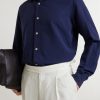 Lyocell, Linen and Cotton-Blend Shirt - CU Lyocell, Linen and Cotton-Blend Shirt - CU