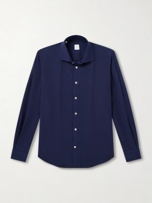 Lyocell, Linen and Cotton-Blend Shirt Lyocell, Linen and Cotton-Blend Shirt