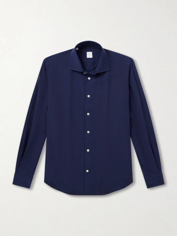 Lyocell, Linen and Cotton-Blend Shirt Lyocell, Linen and Cotton-Blend Shirt