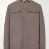 Lyocell and Linen-Blend Shirt Lyocell and Linen-Blend Shirt