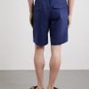 Wide-Leg Lyocell and Linen-Blend Twill Shorts - BK Wide-Leg Lyocell and Linen-Blend Twill Shorts - BK