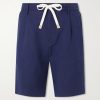 Wide-Leg Lyocell and Linen-Blend Twill Shorts Wide-Leg Lyocell and Linen-Blend Twill Shorts