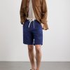 Wide-Leg Lyocell and Linen-Blend Twill Shorts - OU Wide-Leg Lyocell and Linen-Blend Twill Shorts - OU