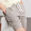 Wide-Leg Lyocell and Linen-Blend Twill Shorts - CU Wide-Leg Lyocell and Linen-Blend Twill Shorts - CU