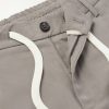 Wide-Leg Lyocell and Linen-Blend Twill Shorts - E1 Wide-Leg Lyocell and Linen-Blend Twill Shorts - E1