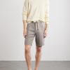 Wide-Leg Lyocell and Linen-Blend Twill Shorts - OU Wide-Leg Lyocell and Linen-Blend Twill Shorts - OU