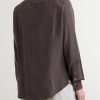 Lyocell, Linen and Cotton-Blend Shirt - BK