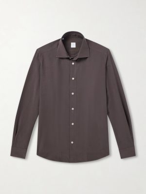 Lyocell, Linen and Cotton-Blend Shirt Lyocell, Linen and Cotton-Blend Shirt