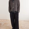 Brushed-Knit Zip-Up Hoodie - OU Brushed-Knit Zip-Up Hoodie - OU