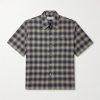 Checked Cotton and Wool-Blend Shirt Checked Cotton and Wool-Blend Shirt