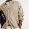 Evening Polo Alpaca and Wool-Blend Cardigan - CU