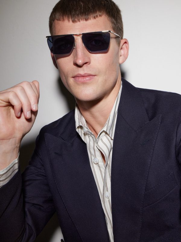 + Jil Sander Edition 2 Aviator-Style Silver-Tone Metal Sunglasses - BK + Jil Sander Edition 2 Aviator-Style Silver-Tone Metal Sunglasses - BK