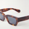 + Jil Sander Edition 6 Square-Frame Tortoiseshell Acetate Sunglasses - CU
