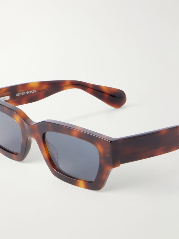 + Jil Sander Edition 6 Square-Frame Tortoiseshell Acetate Sunglasses - CU