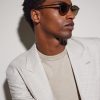 Riley Sun Round-Frame Acetate Sunglasses - BK Riley Sun Round-Frame Acetate Sunglasses - BK