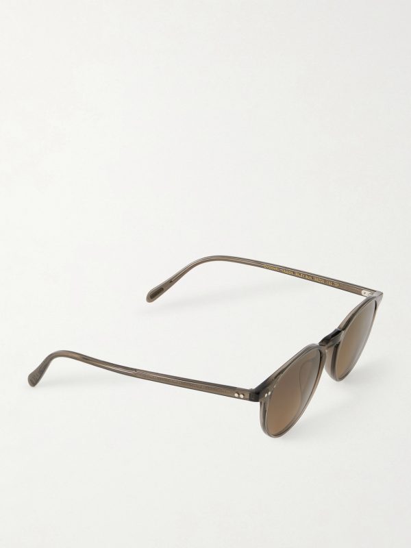 Riley Sun Round-Frame Acetate Sunglasses - FR Riley Sun Round-Frame Acetate Sunglasses - FR