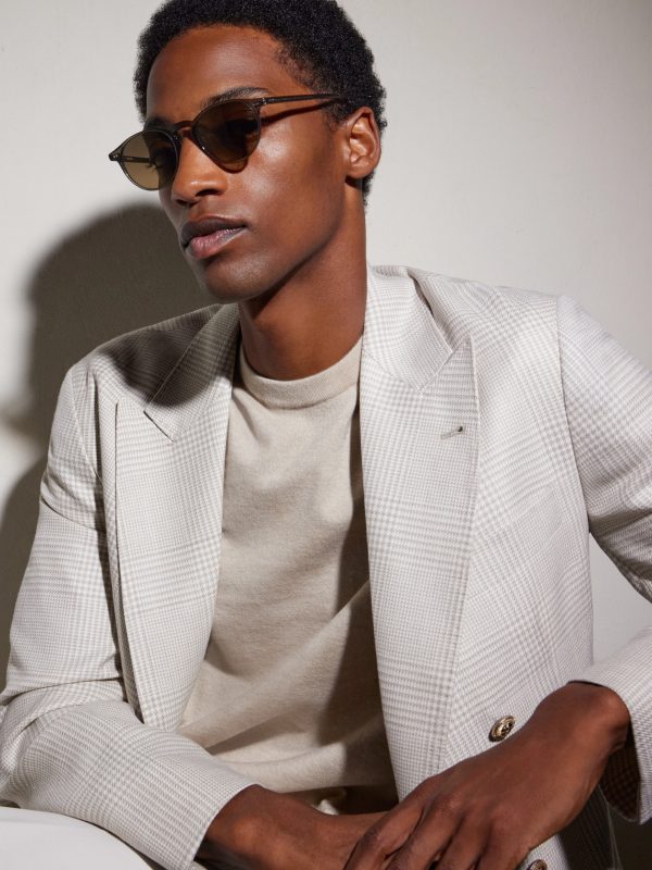 Riley Sun Round-Frame Acetate Sunglasses - OU Riley Sun Round-Frame Acetate Sunglasses - OU
