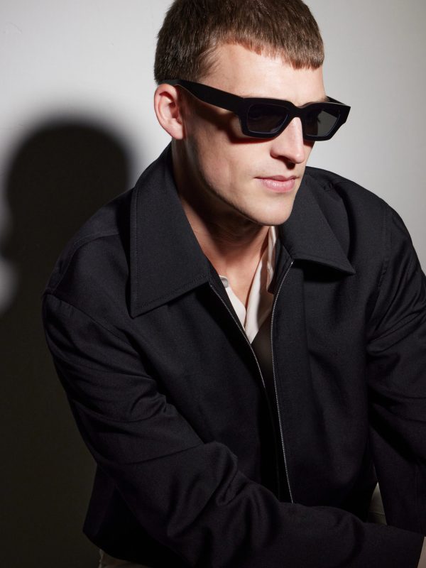 + Jil Sander Edition 6 Square-Frame Acetate Sunglasses - BK + Jil Sander Edition 6 Square-Frame Acetate Sunglasses - BK