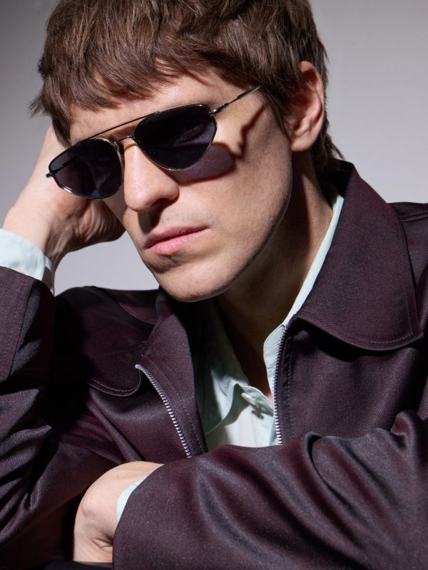 + Jil Sander Aviator-Style Silver-Tone Sunglasses - BK + Jil Sander Aviator-Style Silver-Tone Sunglasses - BK