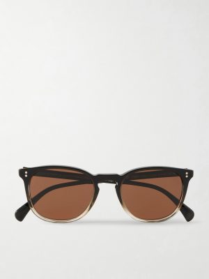 Finley Esq. Round-Frame Acetate Sunglasses Finley Esq. Round-Frame Acetate Sunglasses