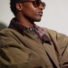 Finley Esq. Round-Frame Acetate Sunglasses - OU Finley Esq. Round-Frame Acetate Sunglasses - OU
