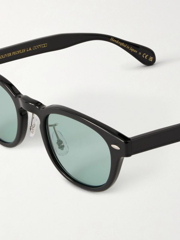 Sheldrake-F Round-Frame Acetate Sunglasses - CU Sheldrake-F Round-Frame Acetate Sunglasses - CU