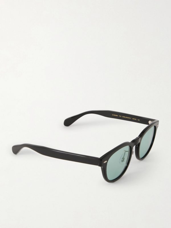 Sheldrake-F Round-Frame Acetate Sunglasses - FR Sheldrake-F Round-Frame Acetate Sunglasses - FR