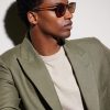 Laedin D-Frame Acetate Sunglasses - OU Laedin D-Frame Acetate Sunglasses - OU
