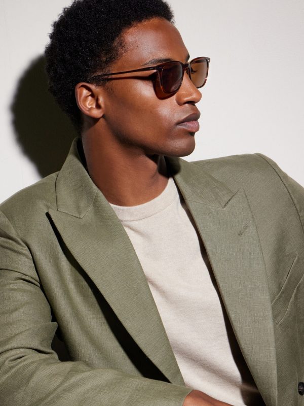 Laedin D-Frame Acetate Sunglasses - OU Laedin D-Frame Acetate Sunglasses - OU