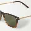 R-19 D-Frame Acetate and Gold-Tone Sunglasses - CU R-19 D-Frame Acetate and Gold-Tone Sunglasses - CU