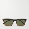 R-19 D-Frame Acetate and Gold-Tone Sunglasses R-19 D-Frame Acetate and Gold-Tone Sunglasses