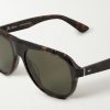 + Paul Newman Aviator-Style Acetate Sunglasses - CU + Paul Newman Aviator-Style Acetate Sunglasses - CU