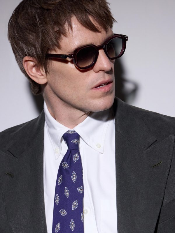 Menkar Round-Frame Acetate Sunglasses - BK Menkar Round-Frame Acetate Sunglasses - BK