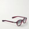 Menkar Round-Frame Acetate Sunglasses - FR Menkar Round-Frame Acetate Sunglasses - FR