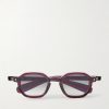 Menkar Round-Frame Acetate Sunglasses Menkar Round-Frame Acetate Sunglasses