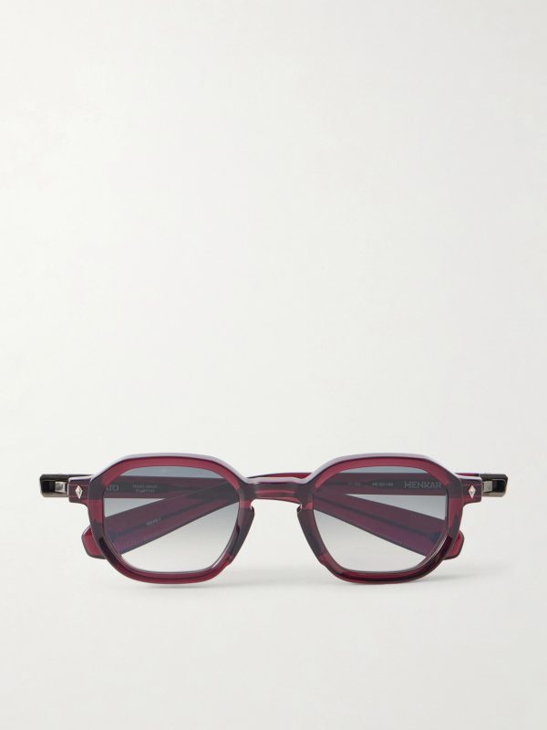 Menkar Round-Frame Acetate Sunglasses Menkar Round-Frame Acetate Sunglasses