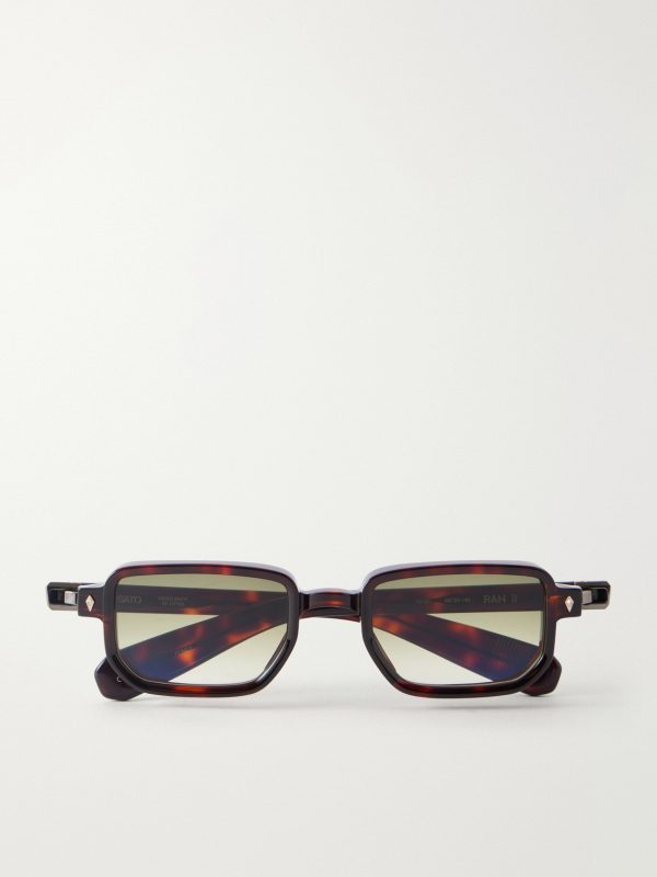 Ran II Square-Frame Acetate Sunglasses