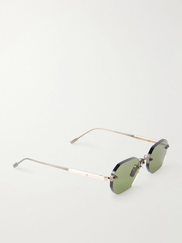 Glass Square Frame Terebellum II Sunglasses - FR
