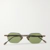 Glass Square Frame Terebellum II Sunglasses