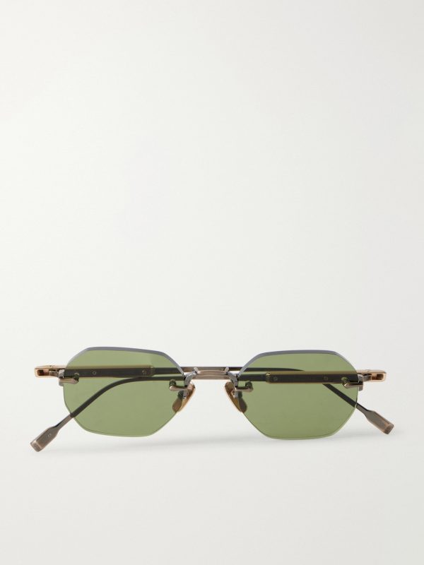 Glass Square Frame Terebellum II Sunglasses