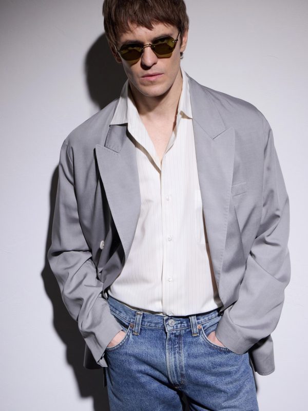 Glass Square Frame Terebellum II Sunglasses - OU
