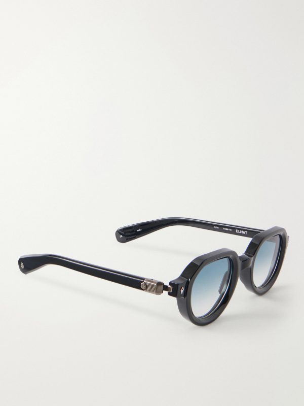 Elnat Round-Frame Acetate Sunglasses - FR