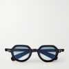 Elnat Round-Frame Acetate Sunglasses