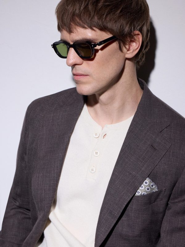Izar Square-Frame Acetate Sunglasses - BK Izar Square-Frame Acetate Sunglasses - BK