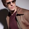 Canicula Square-Frame Titanium Sunglasses - OU