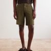 Straight-Leg Linen Shorts - FR Straight-Leg Linen Shorts - FR